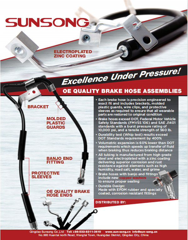 Sunsong Brake Hose